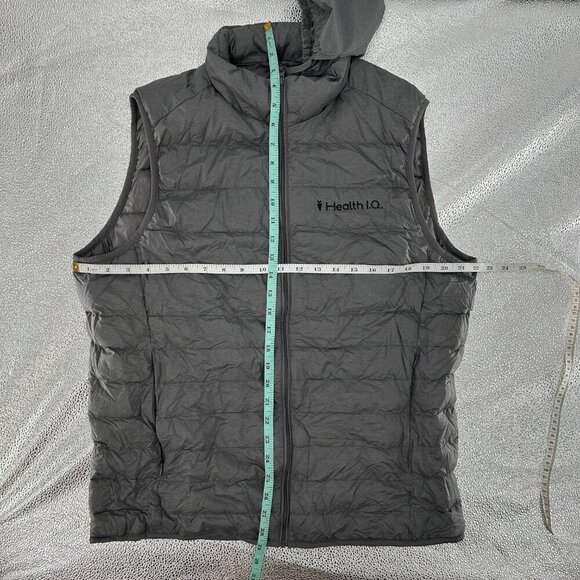 Uniqlo Ultra Light Down Packable Puffer Vest Gray Sleeveless Size Large - Picture 7 of 8
